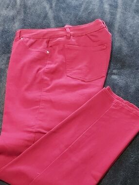 Nygard Size 14 Women’s Stretch Pants - Burgundy